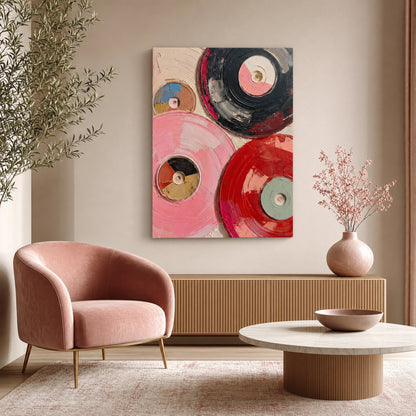 Vinyl Dreams Canvas Print