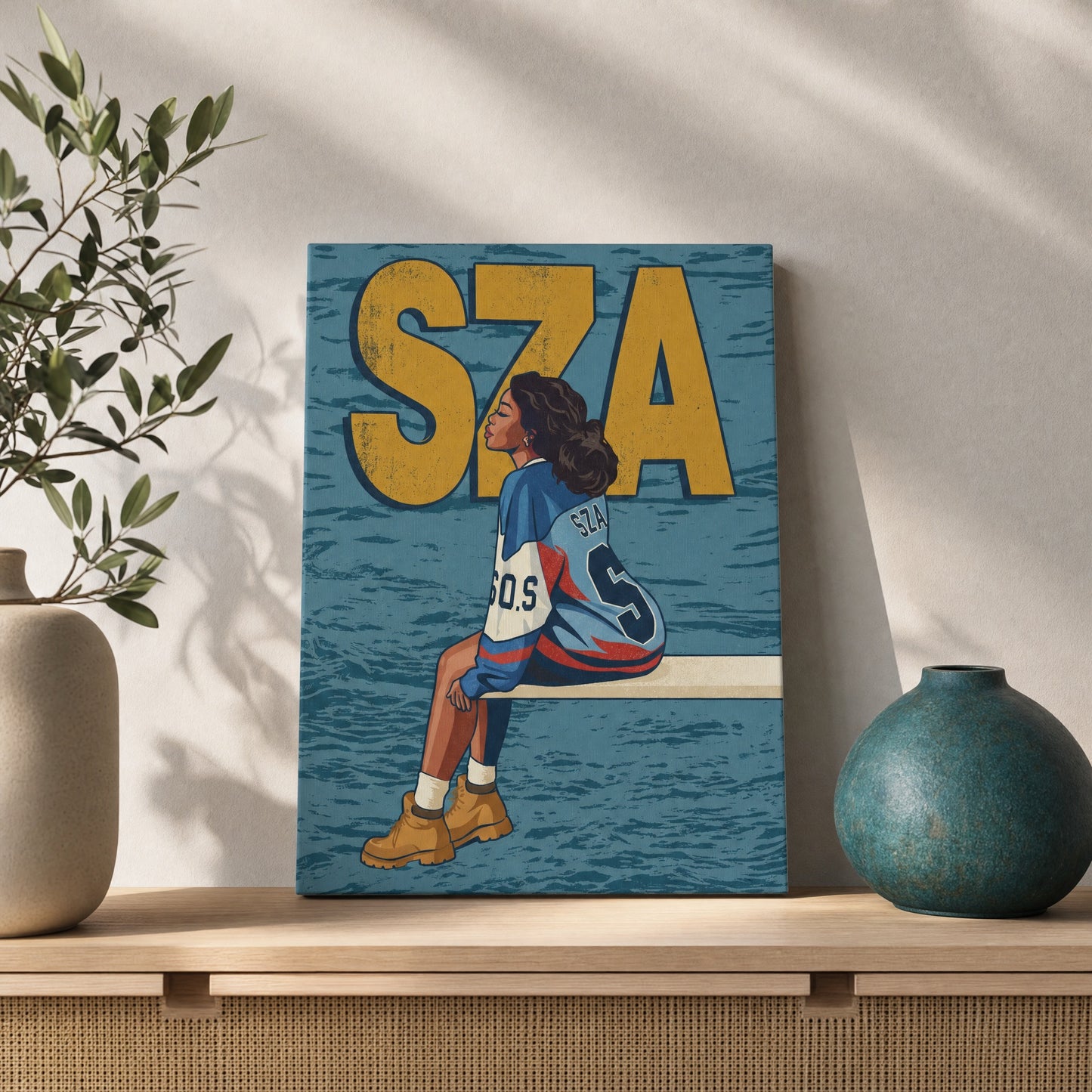 SZA Canvas Print