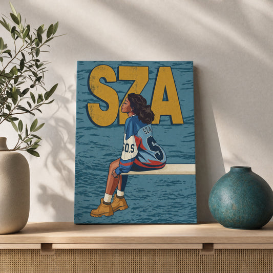SZA Canvas Print