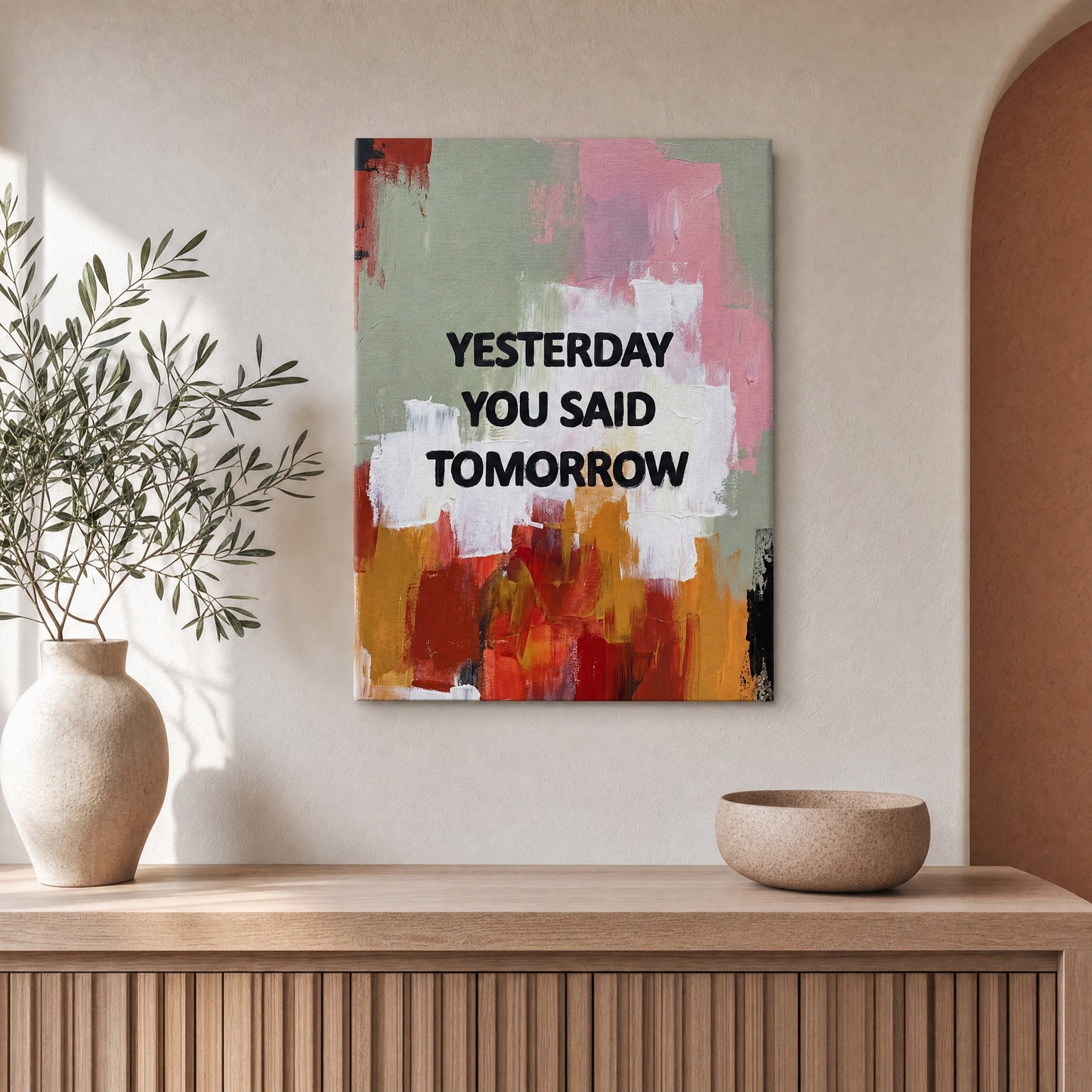 Tomorrow Never Came Canvas Print