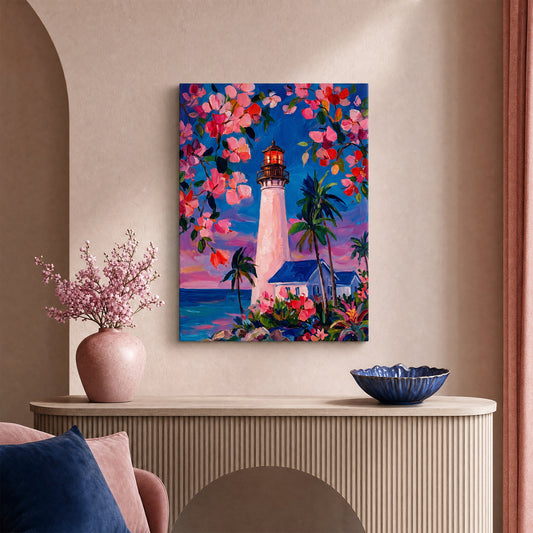 Tropical Beacon Canvas Print