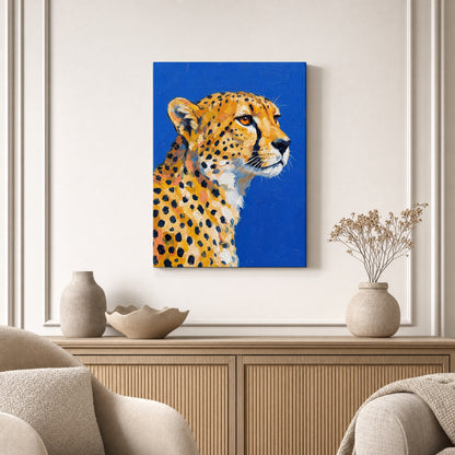 Cheetah Gaze Canvas Print