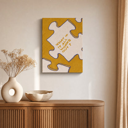 The Missing Piece Canvas Print