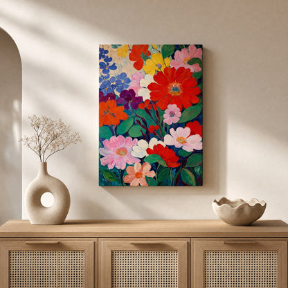 Wildflower Symphony Canvas Print