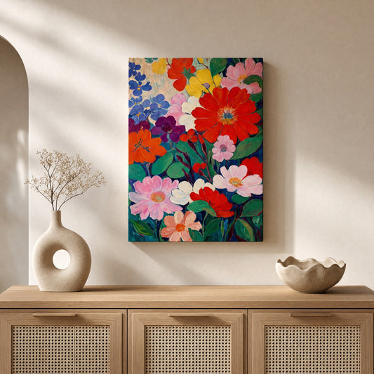 Wildflower Symphony Canvas Print