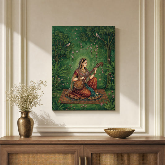 SLATE HASH canvas print, Veena Serenade