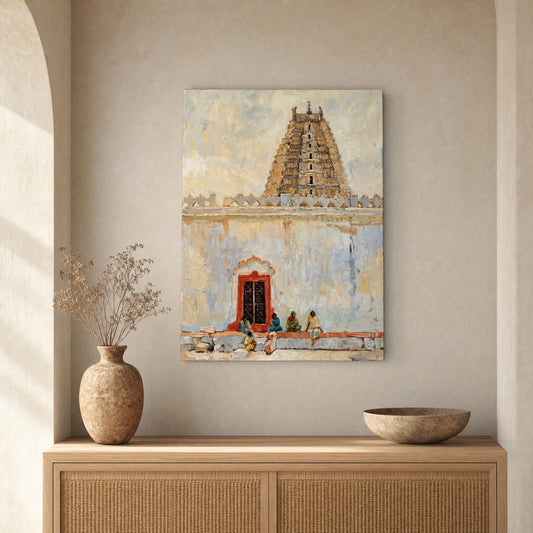 SLATE HASH canvas print, Temple of Timelessness