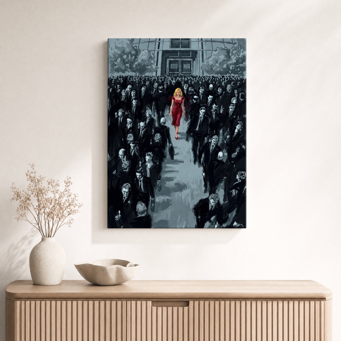 The Matrix illusions Canvas Print