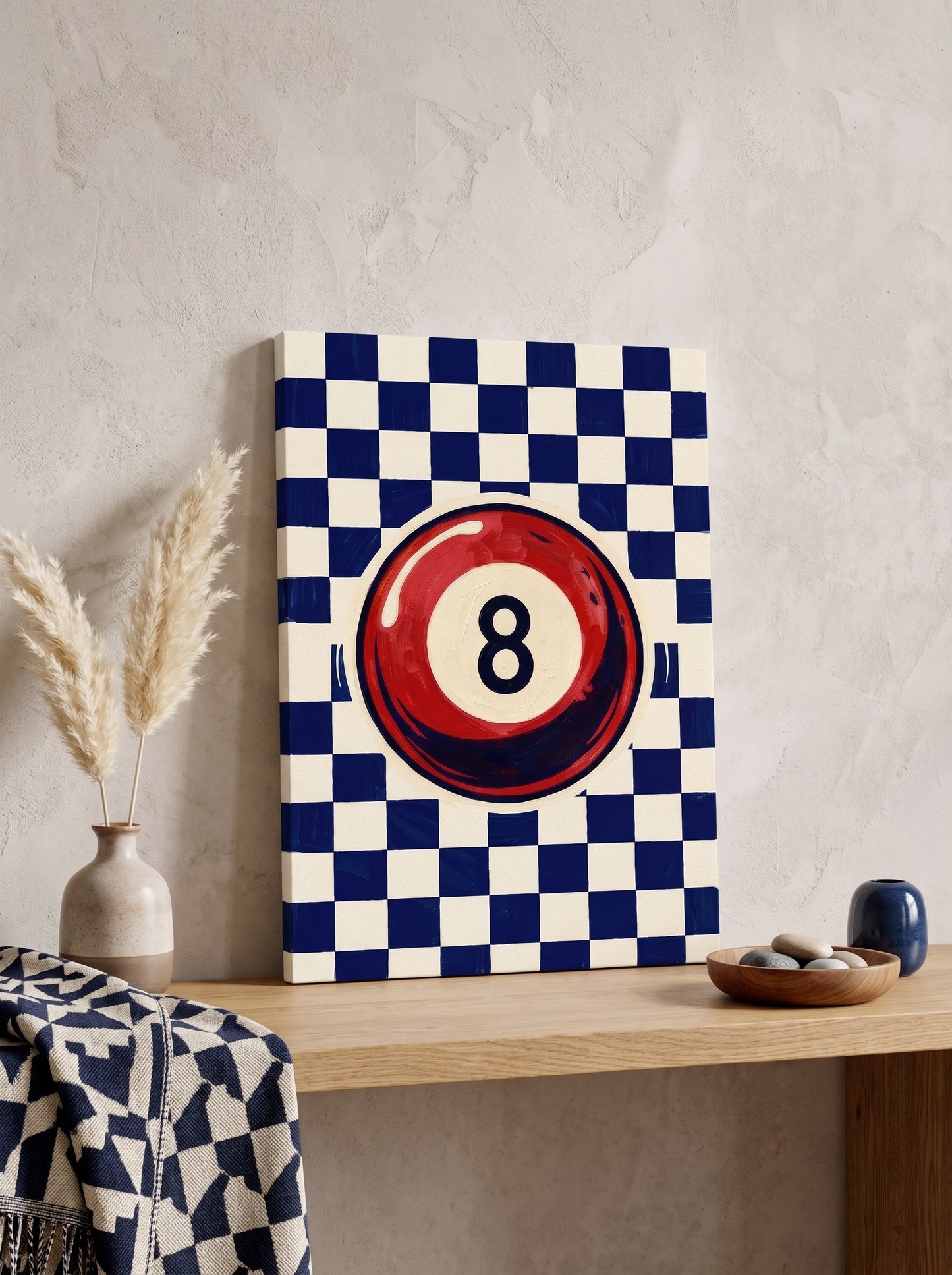 Eight Ball Canvas Print