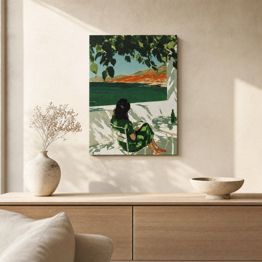 Emerald Escape Canvas Print