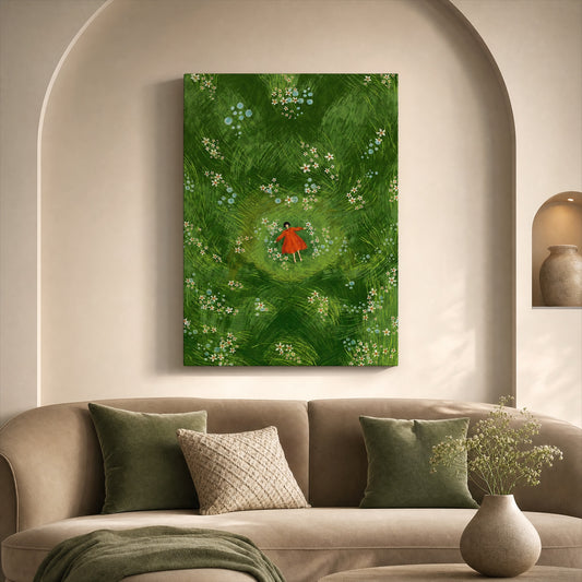 Lost in Spring Canvas Print