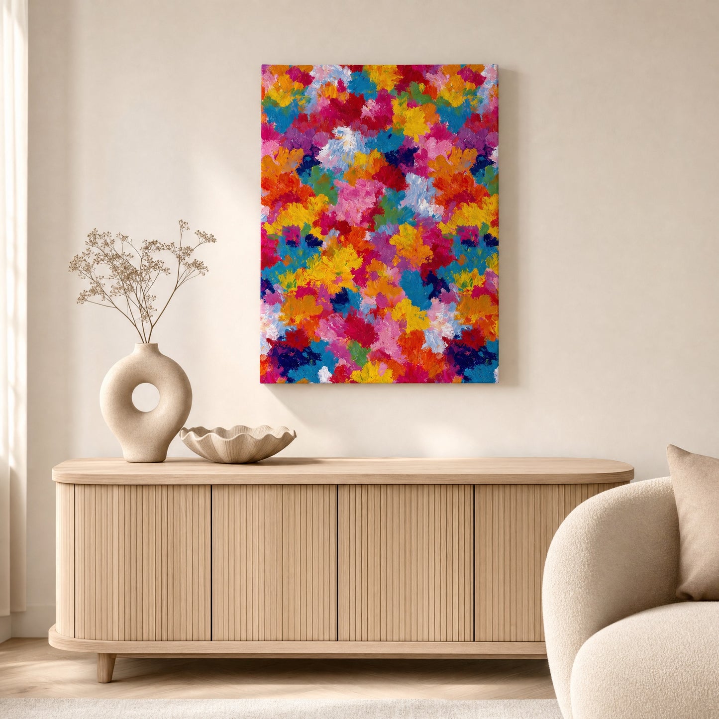 SLATE HASH canvas print, Color-storm