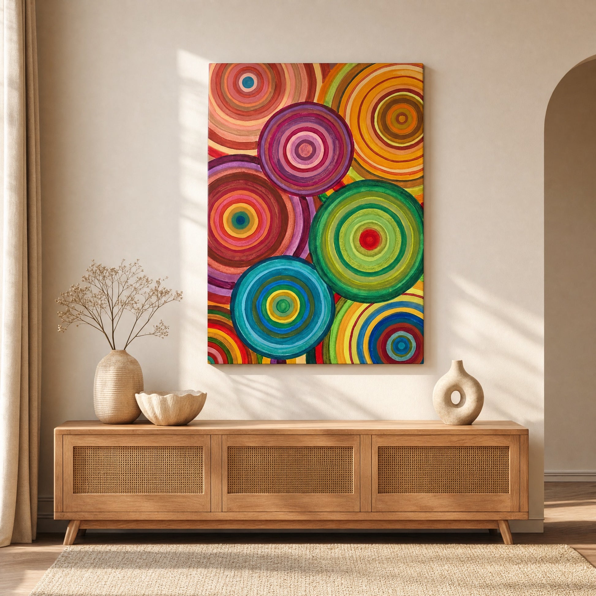 SLATE HASH canvas print, Color Orbit