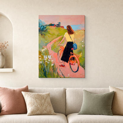 SLATE HASH canvas print, Summer Escape