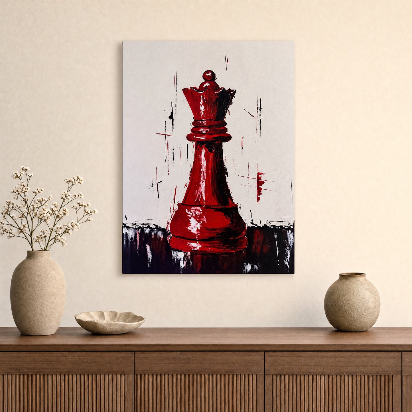 SLATE HASH canvas print, The Kingmaker