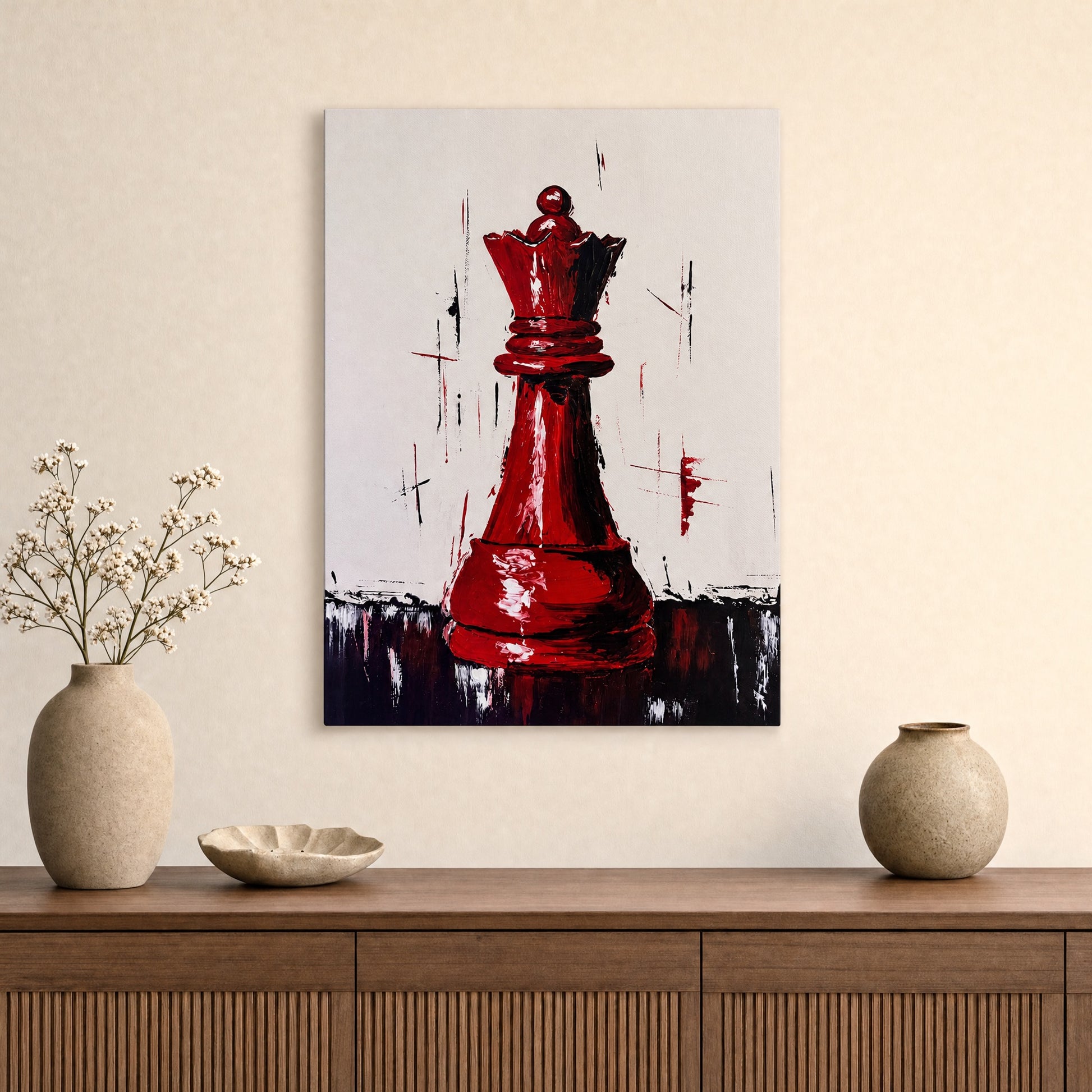SLATE HASH canvas print, The Kingmaker