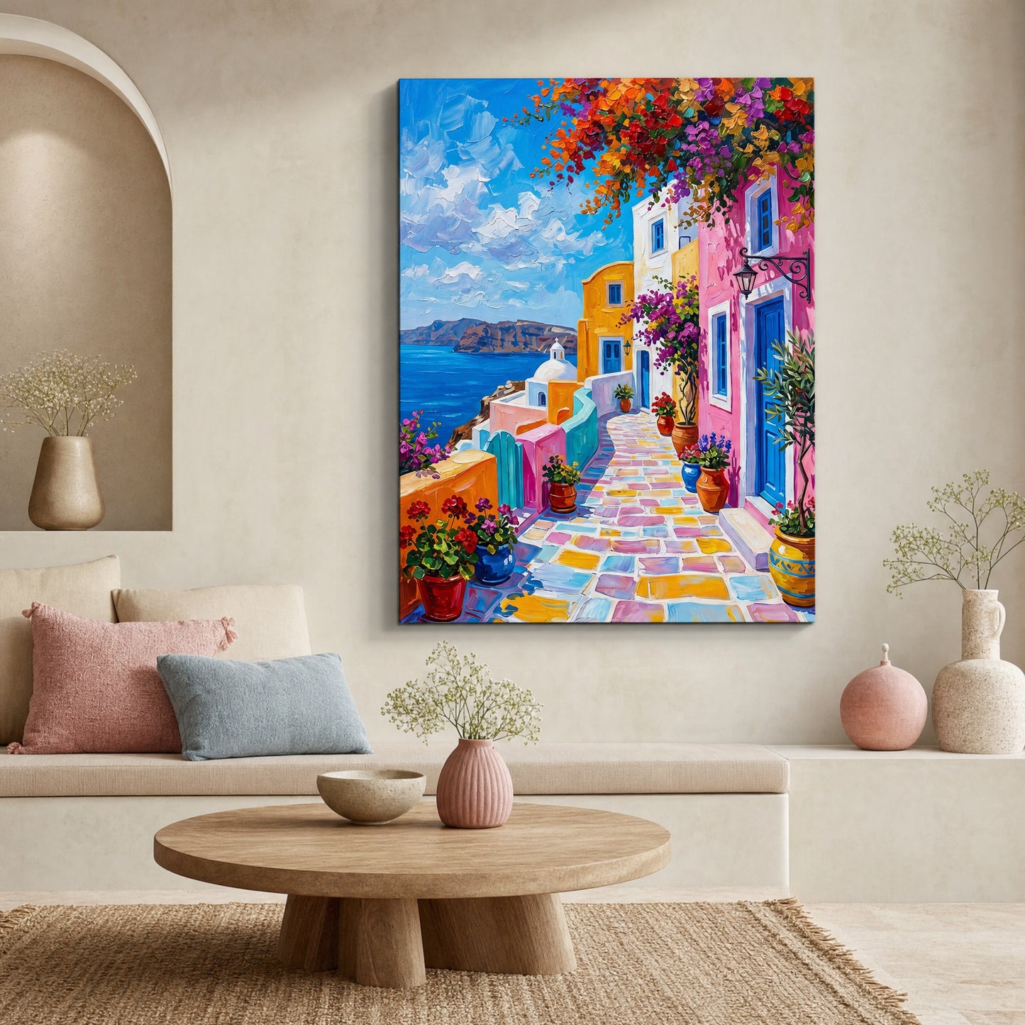 Seaside Colorways Canvas Print