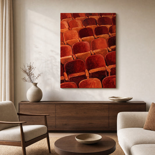 Before the Curtain Canvas Print