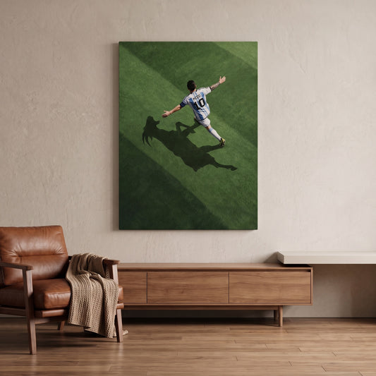 SLATE HASH canvas print, The Goat