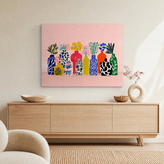 SLATE HASH canvas print, The Vase Collection