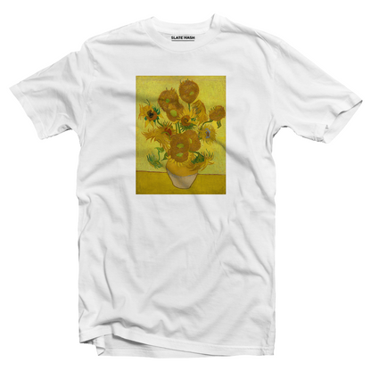 Vase with Fifteen Sunflowers - Vincent Van Gogh T-shirt