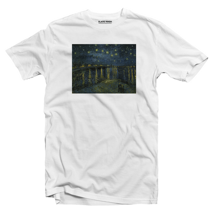 Starry Night Over the Rhône - Vincent Van Gogh T-shirt