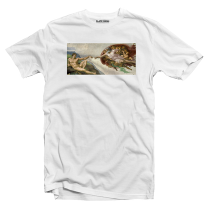 The Creation of Adam - Michelangelo T-shirt