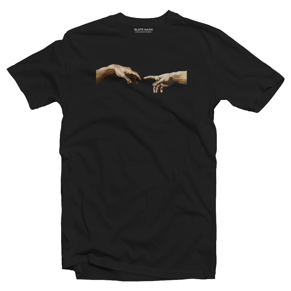 Hands of Adam - Michelangelo T-shirt