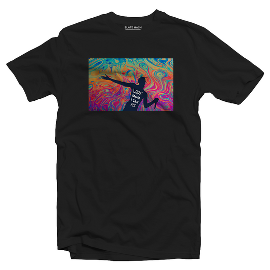 LOOK MOM I CAN FLY T-shirt