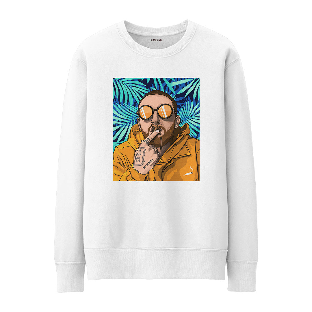 Mac Miller Portrait Sweatshirt