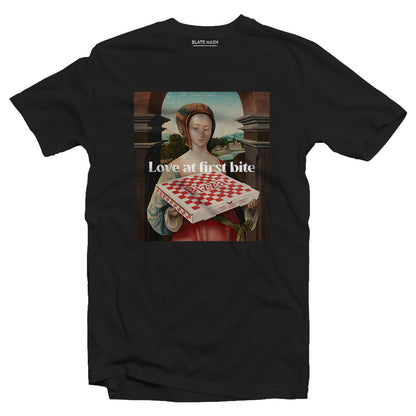 Pizza - love at first bite T-shirt