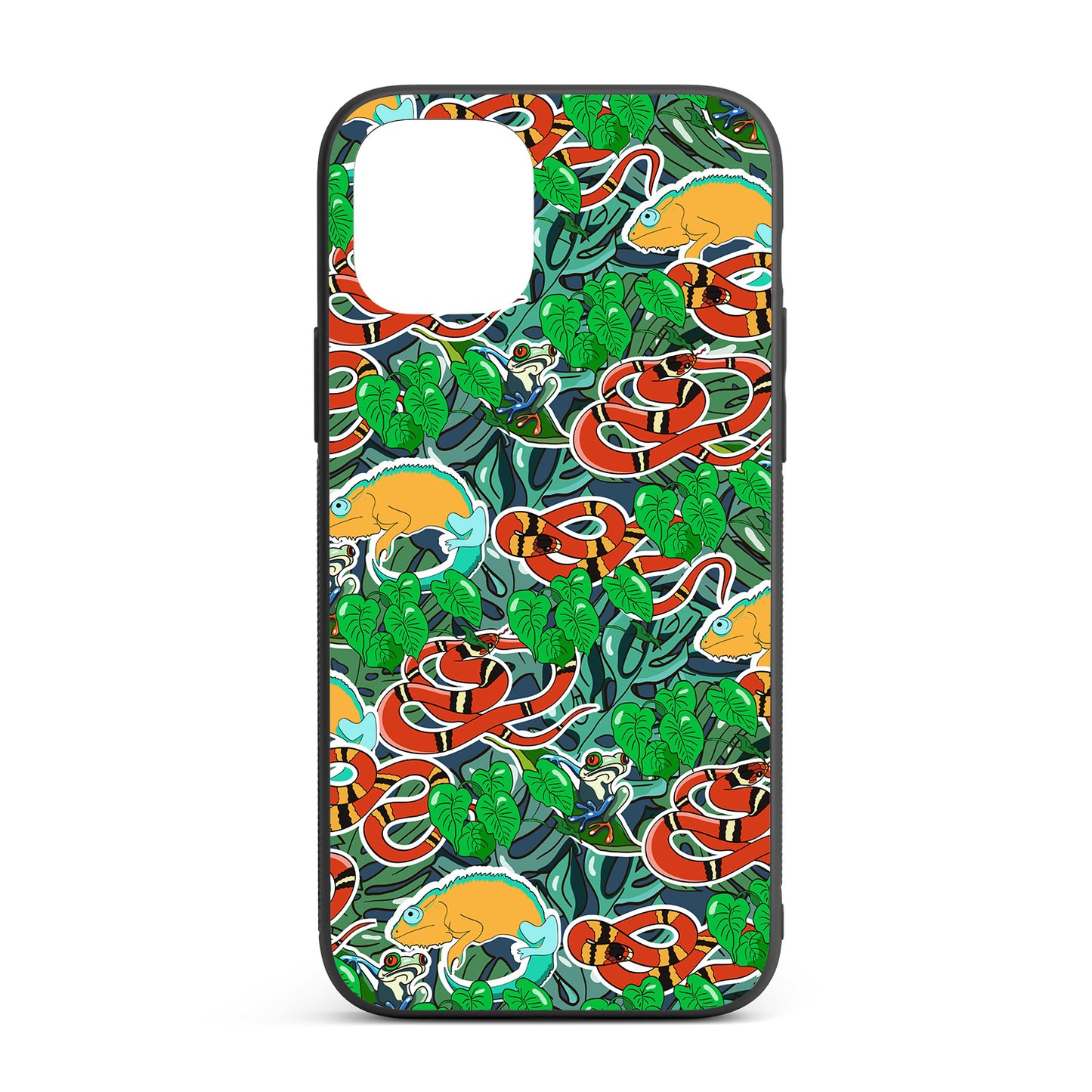 Jungle iPhone glass case