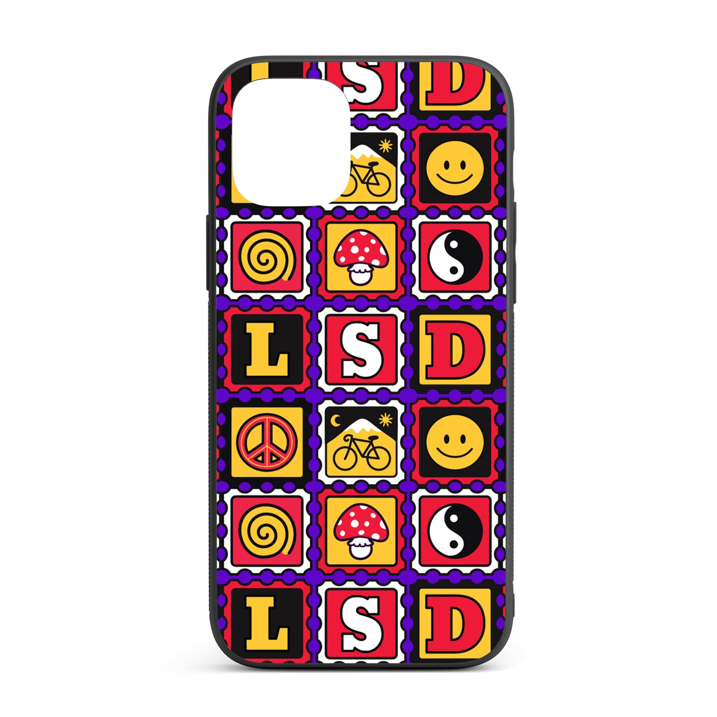 LSD Ticket iPhone glass case