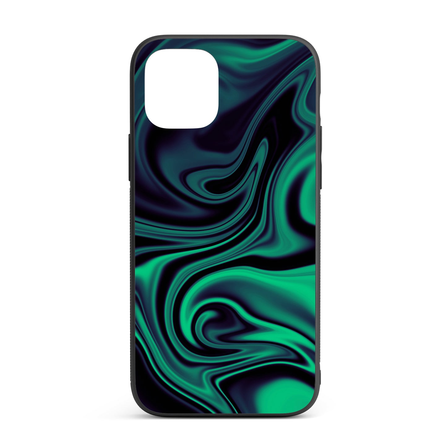 Misty Emerald iPhone glass case