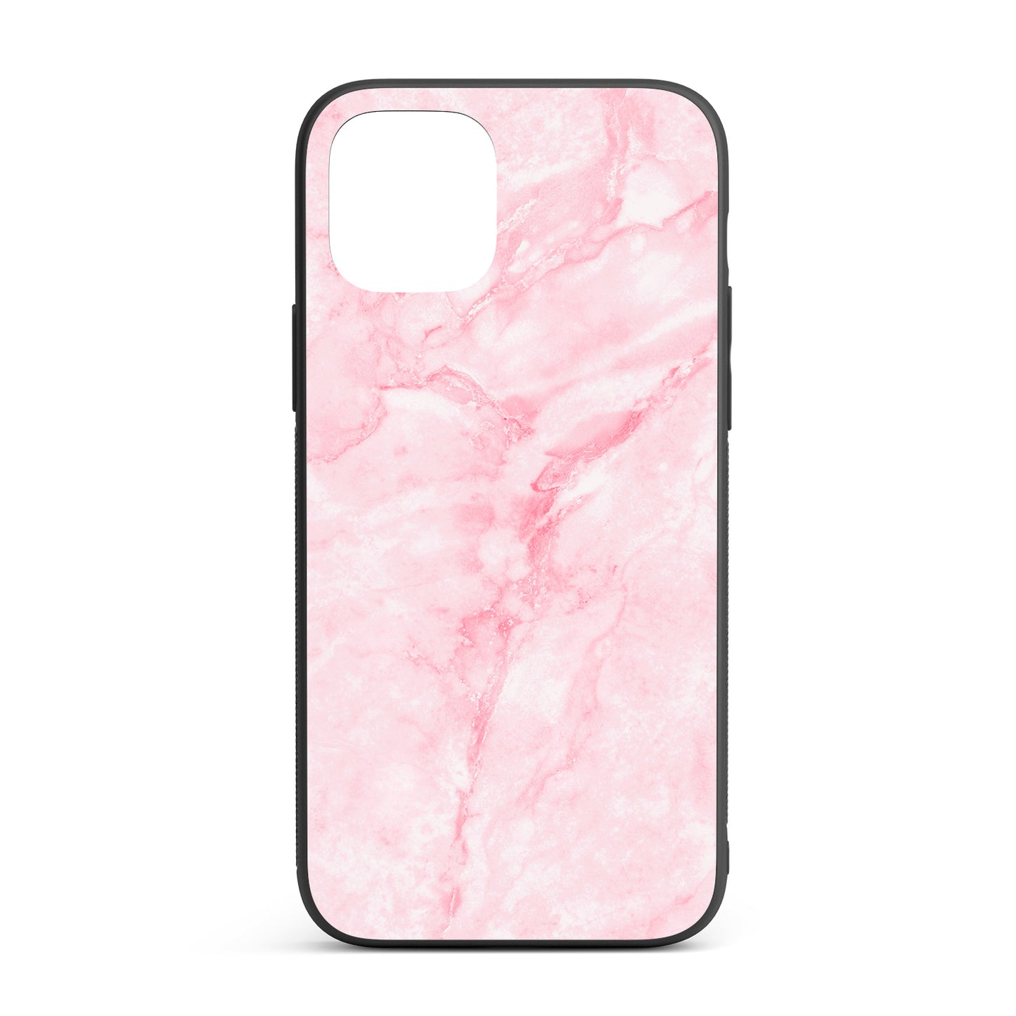 Pink Marble iPhone glass case