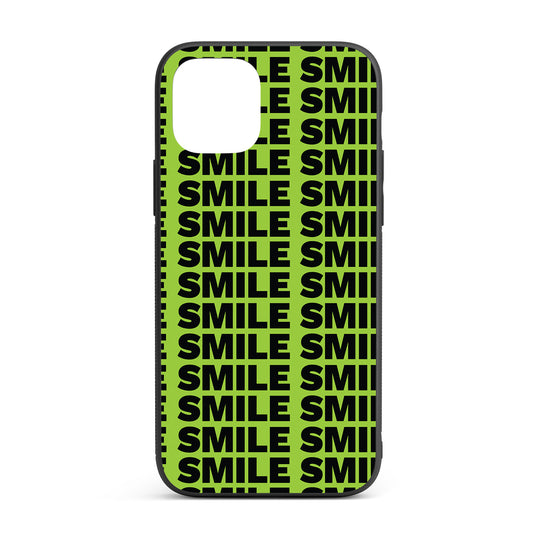 Smile iPhone glass case