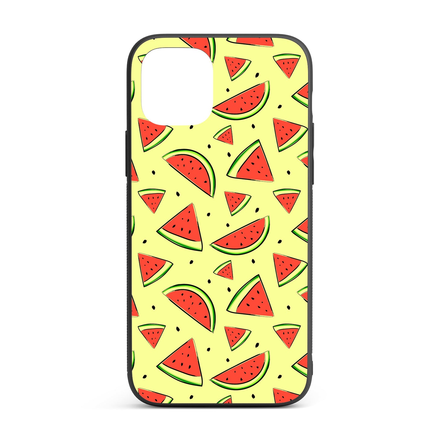 Watermelon Pattern iPhone glass case