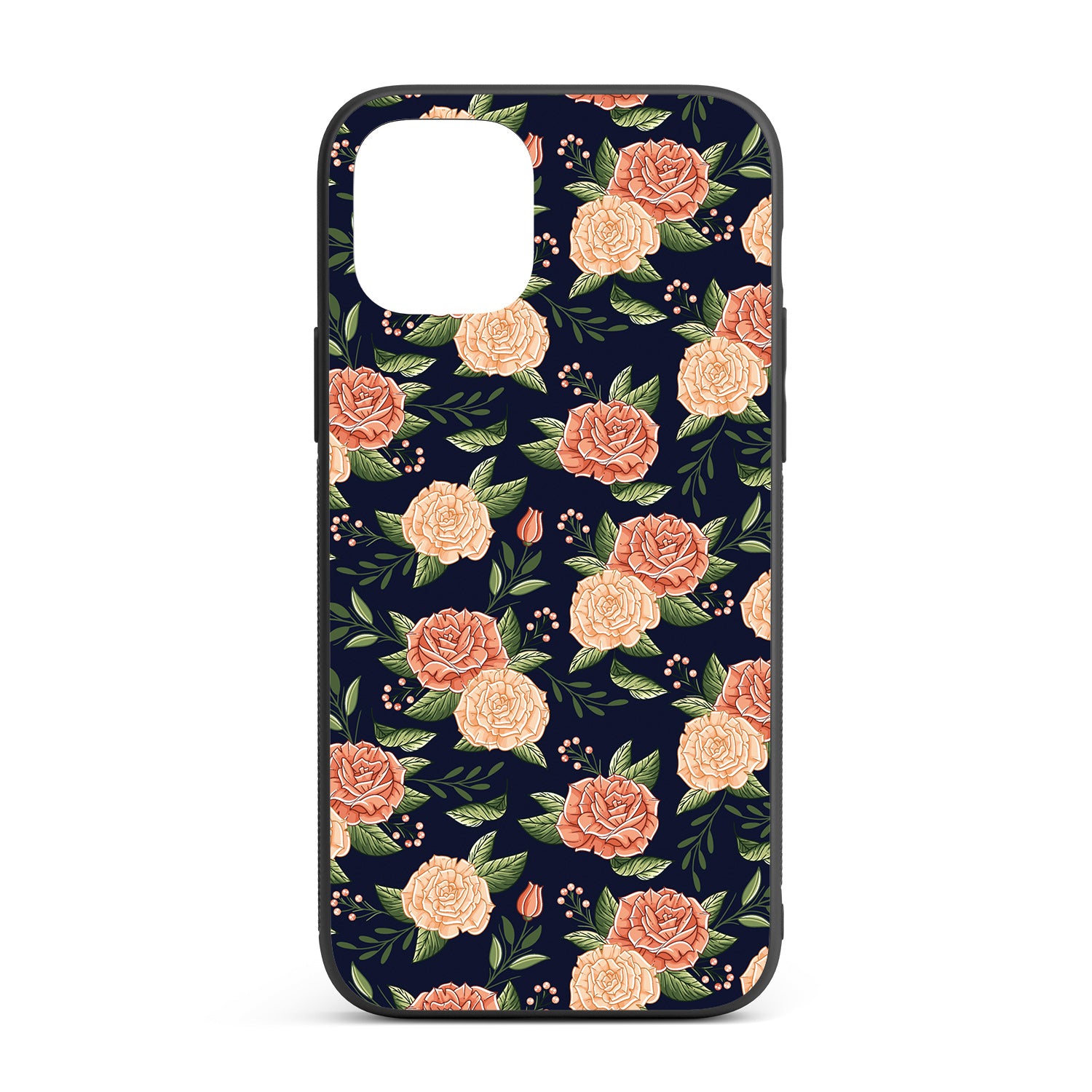 Vintage Rose iPhone glass case – SLATE HASH