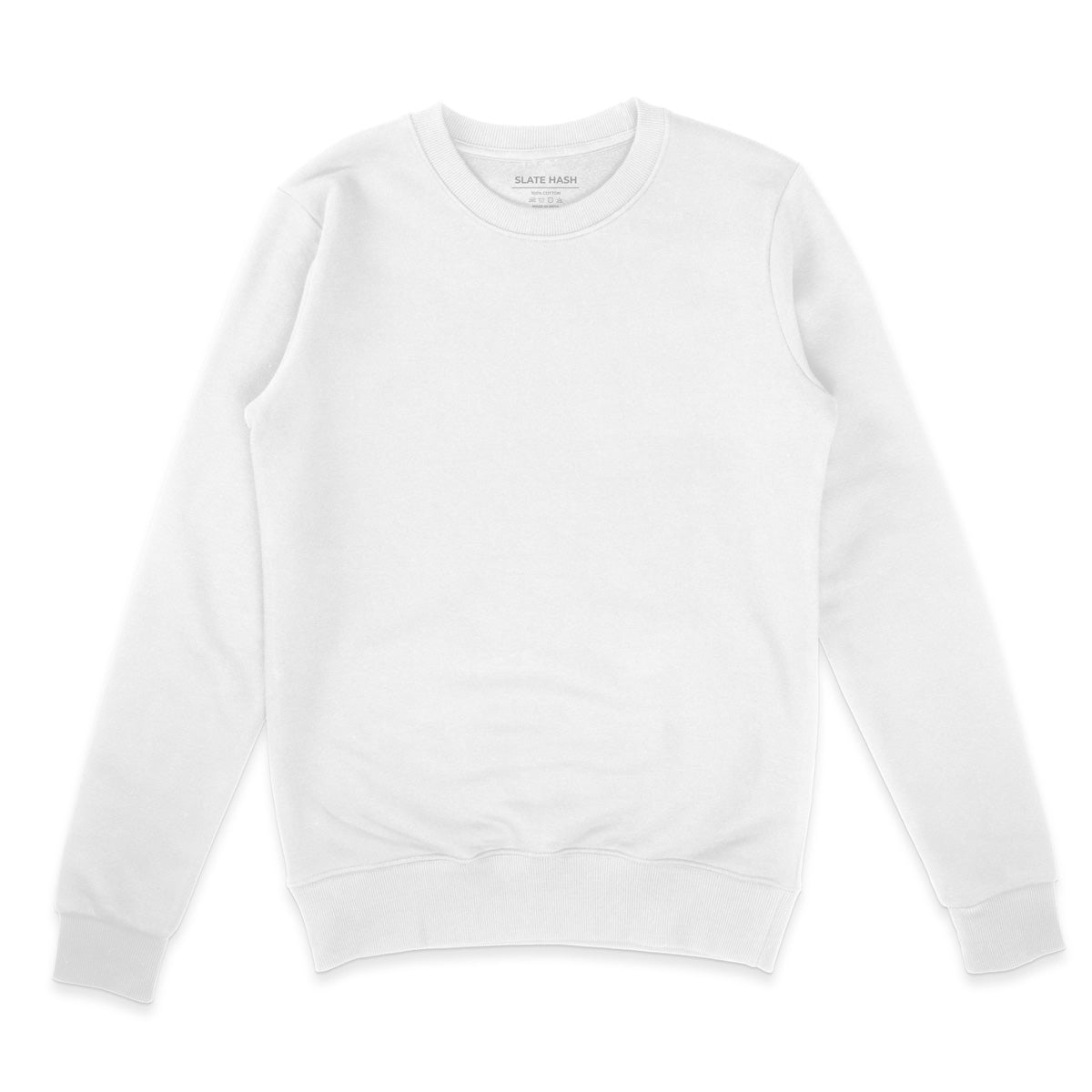White Plain Sweatshirt