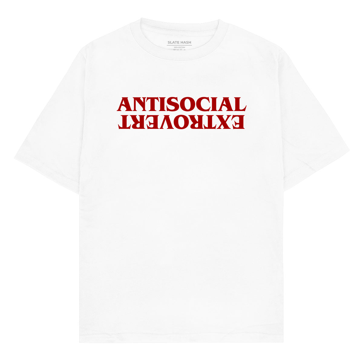 Antisocial Extrovert Oversized T-shirt