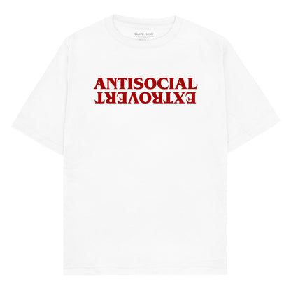 Antisocial Extrovert Oversized T-shirt