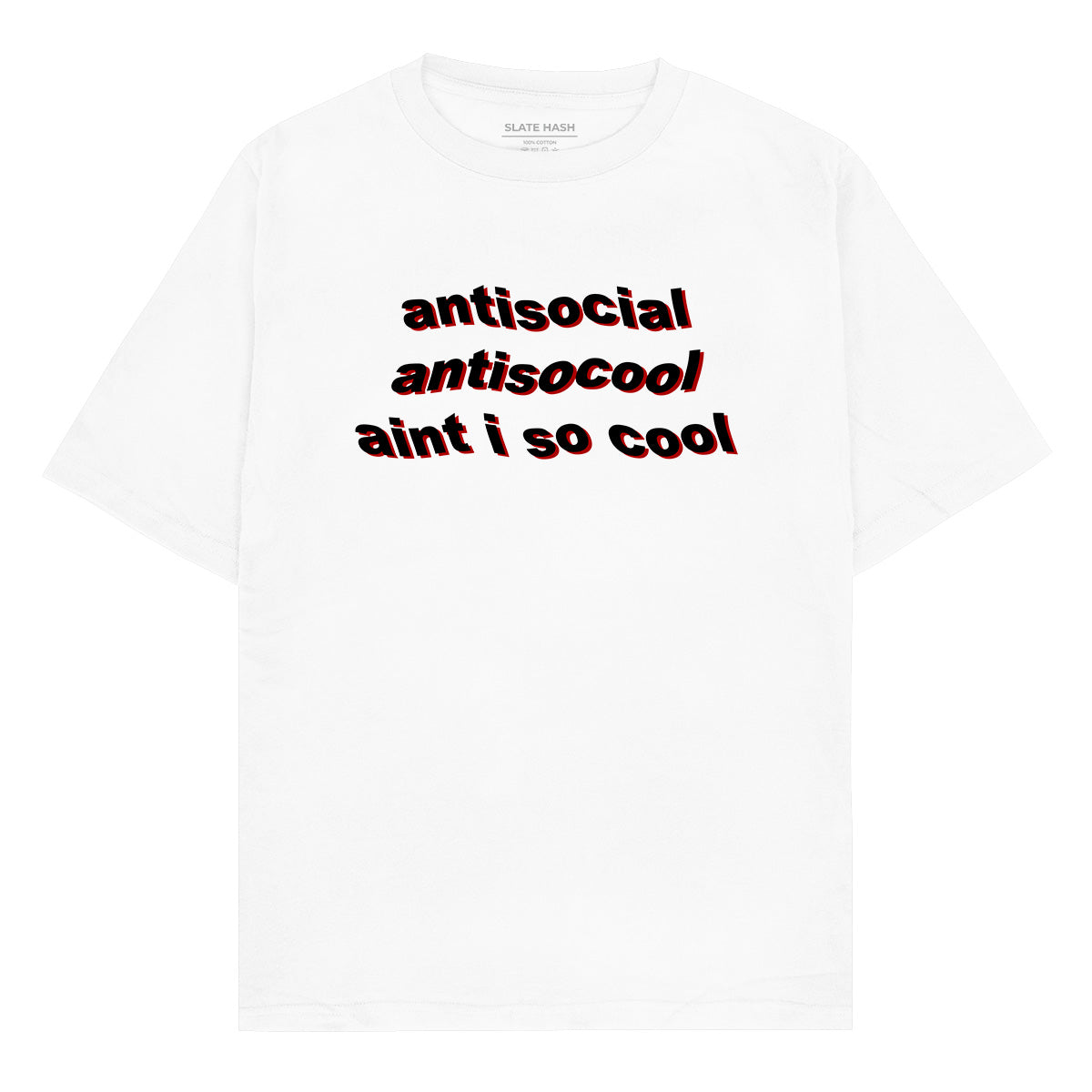 Antisocial Oversized T-shirt