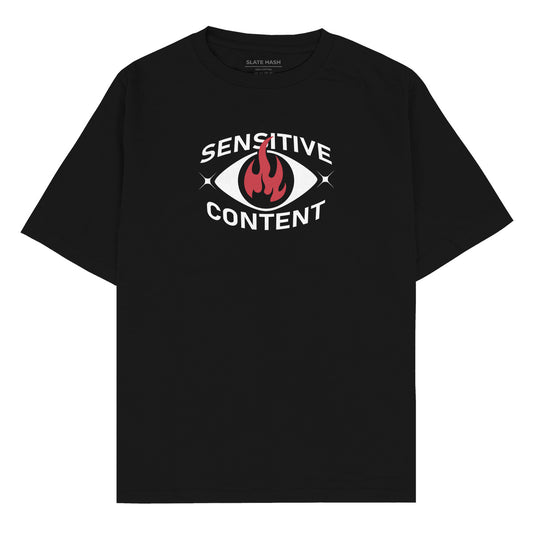 Sensitive Content Oversized T-shirt